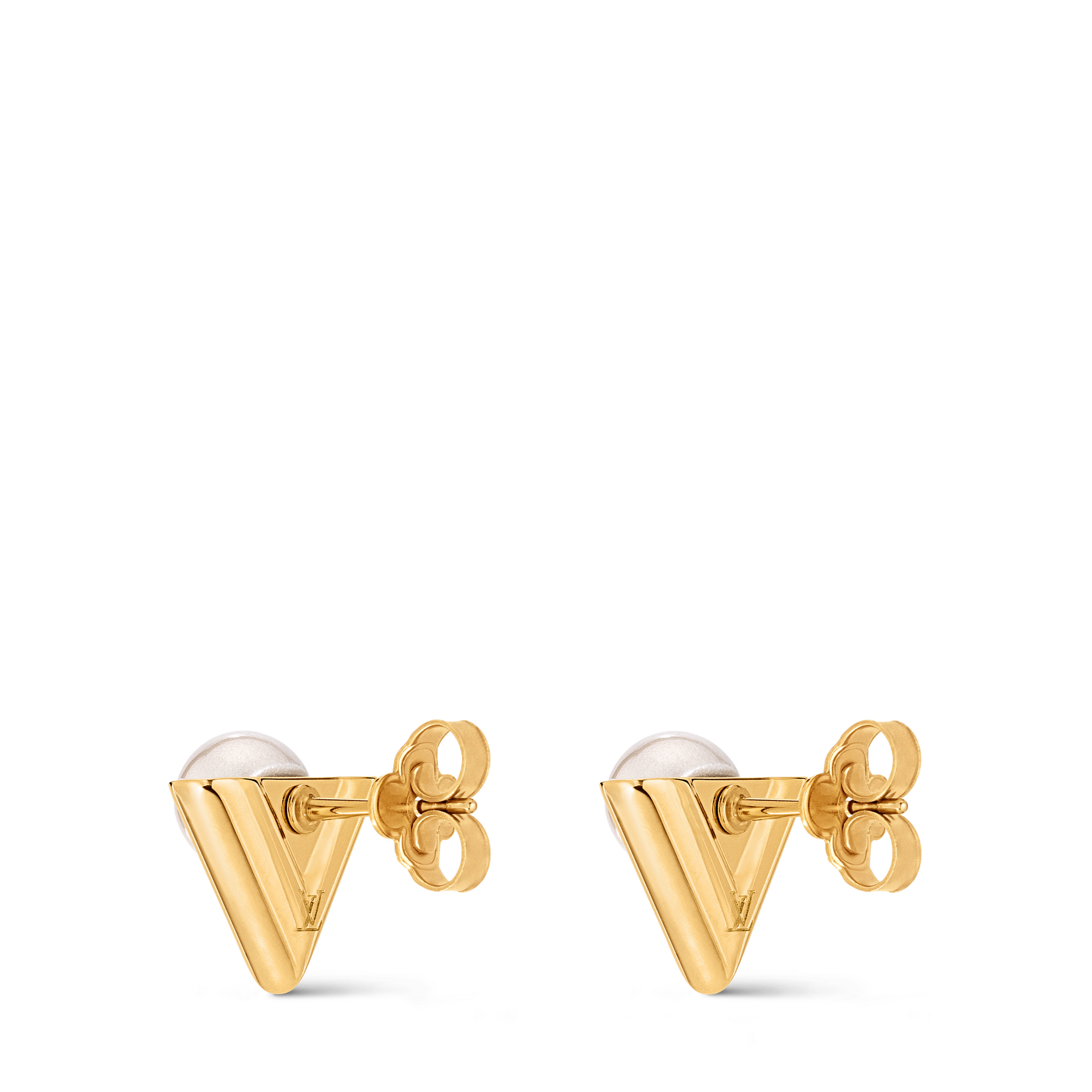 ต่างหู V For Vuitton Pearl And Metal . in ผู้หญิง
