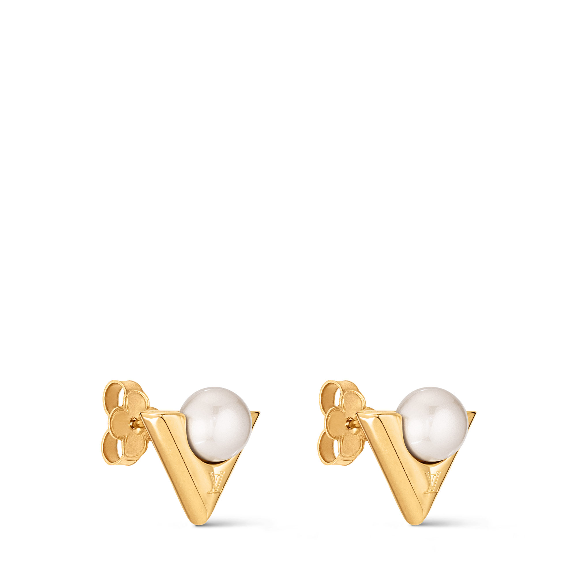 ต่างหู V For Vuitton Pearl And Metal . in ผู้หญิง