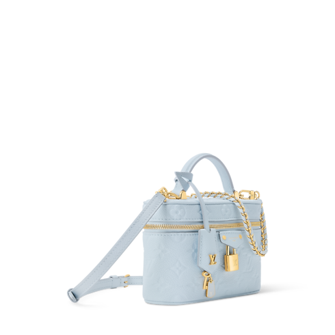 กระเป๋ารุ่น Vanity Chain Pouch Monogram Empreinte in ผู้หญิง's กระเป๋าสตางค์และผลิตภัณฑ์เครื่องหนังขนาดเล็ก กระเป๋าขนาดเล็กและกระเป๋าสตางค์สะพายข้าง collections by Louis Vuitton (การย่อ/ขยายผลิตภัณฑ์)