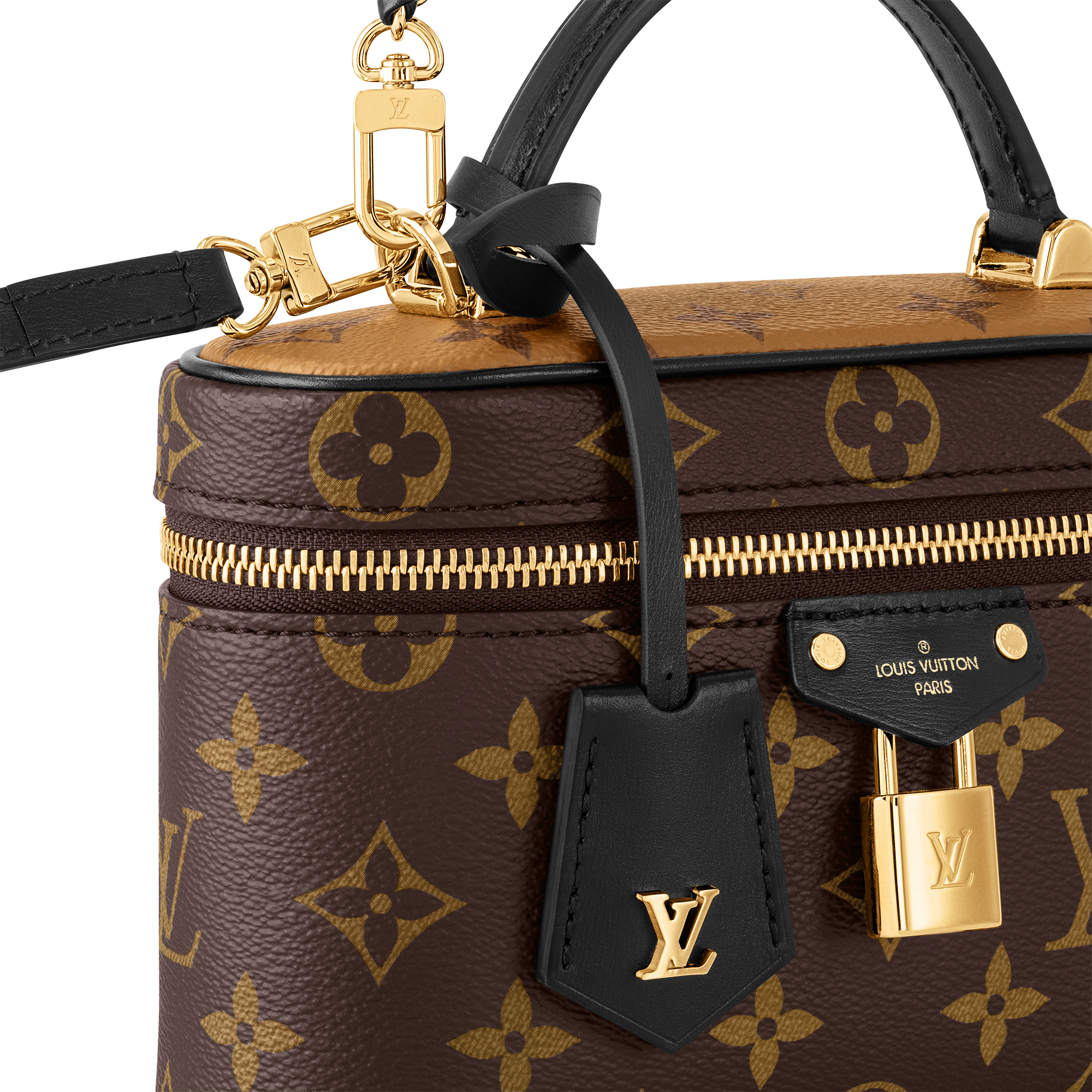 กระเป๋ารุ่น Vanity Chain Pouch Monogram Reverse แคนวาส in ผู้หญิง