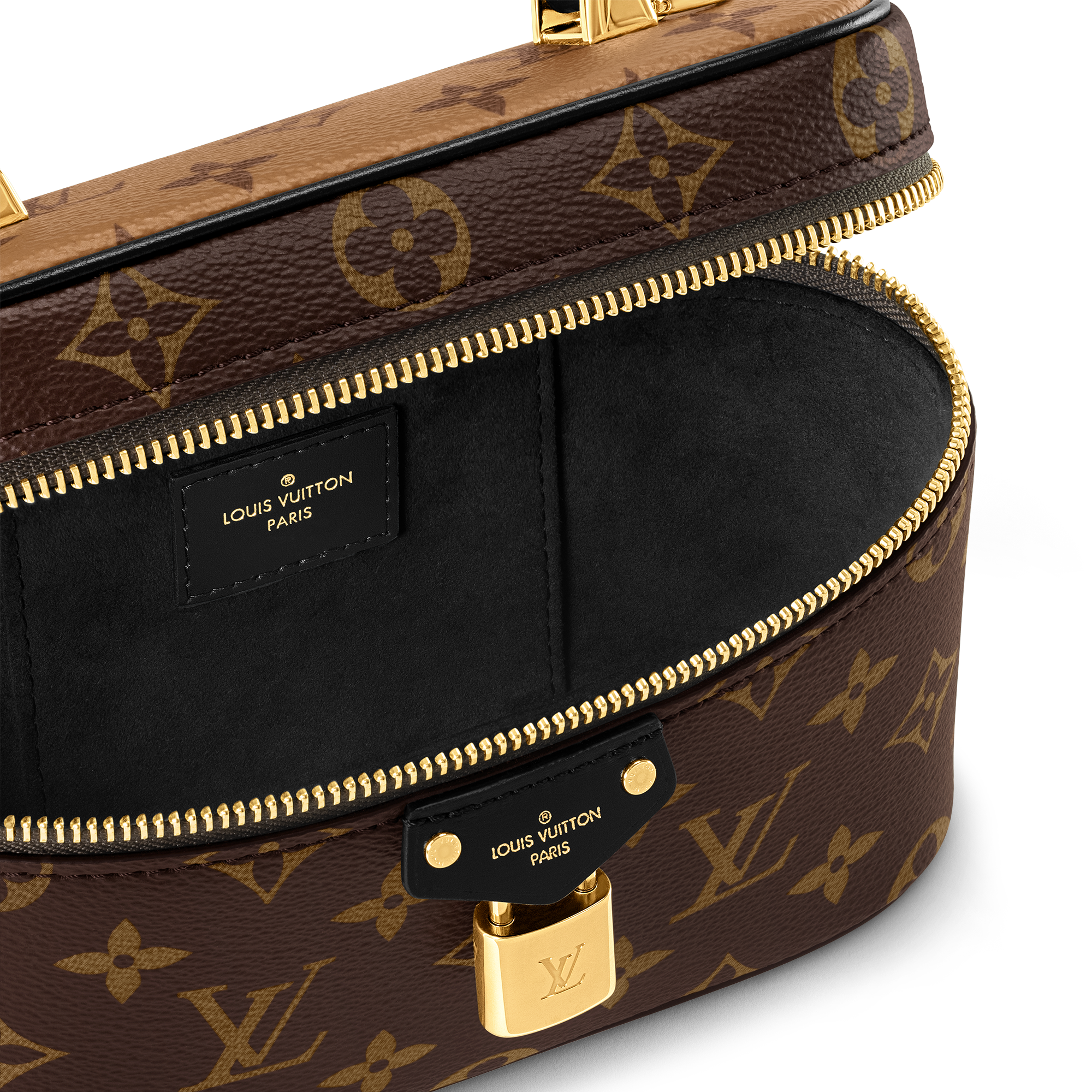 กระเป๋ารุ่น Vanity Chain Pouch Monogram Reverse แคนวาส in ผู้หญิง