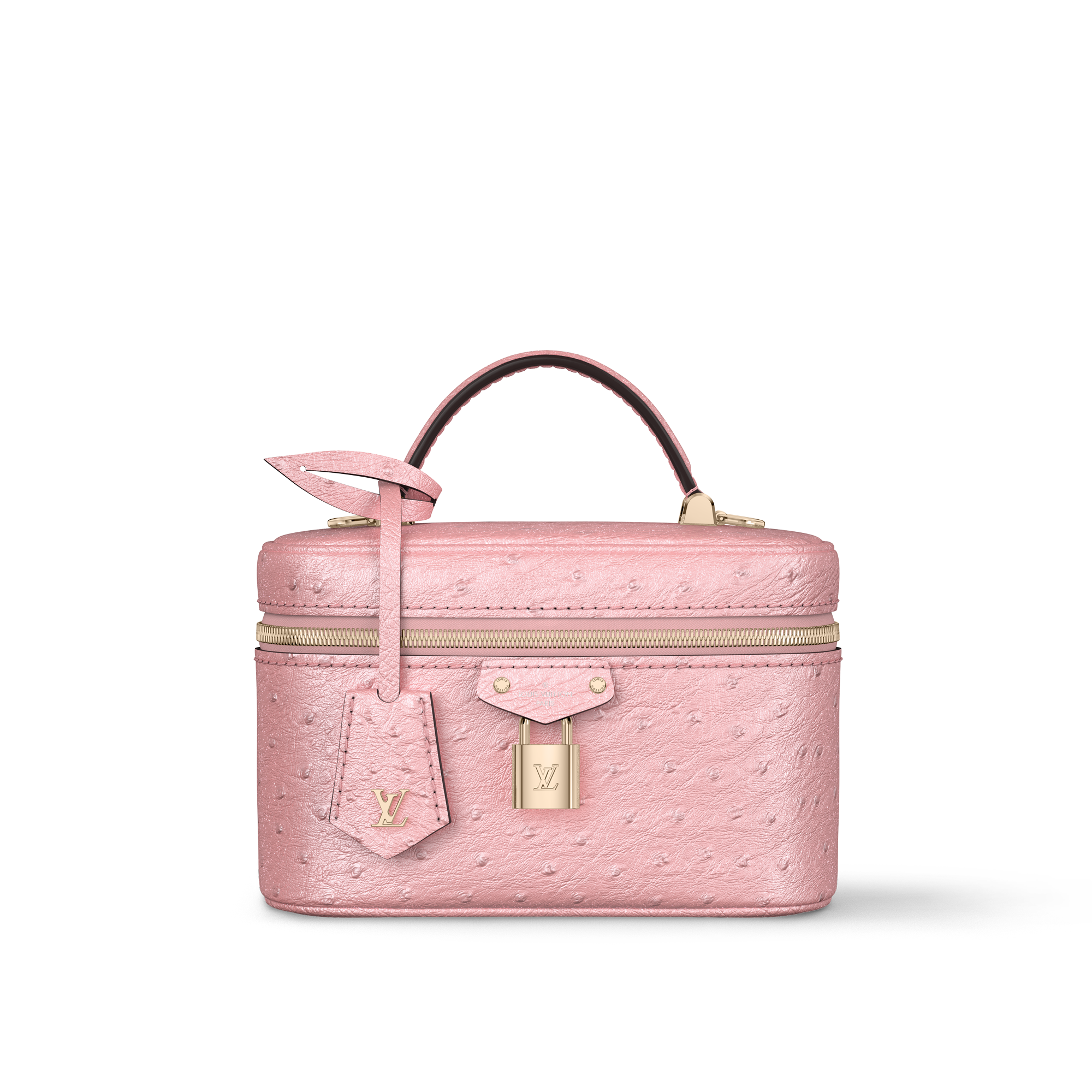 กระเป๋ารุ่น Vanity Chain Pouch นกกระจอกเทศ in ผู้หญิง