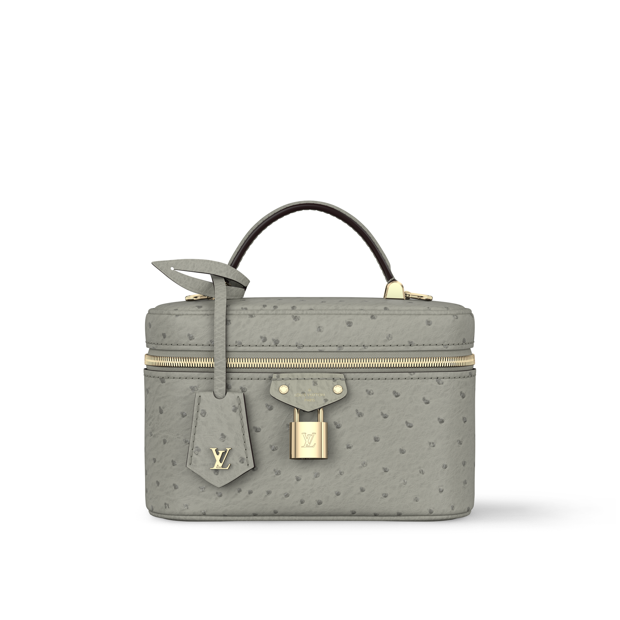 กระเป๋ารุ่น Vanity Chain Pouch นกกระจอกเทศ in ผู้หญิง