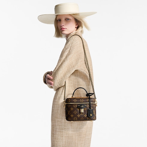กระเป๋ารุ่น Vanity PM Monogram Reverse แคนวาส in ผู้หญิง's กระเป๋าถือ กระเป๋าถือสำหรับผู้หญิง collections by Louis Vuitton (การย่อ/ขยายผลิตภัณฑ์)