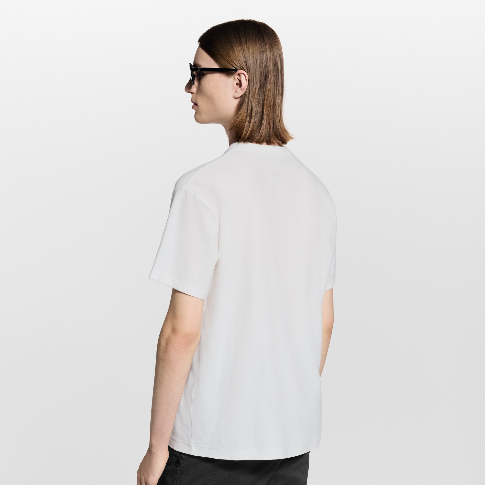 Velvet Jacquard Short-Sleeved T-Shirt  in ผู้ชาย