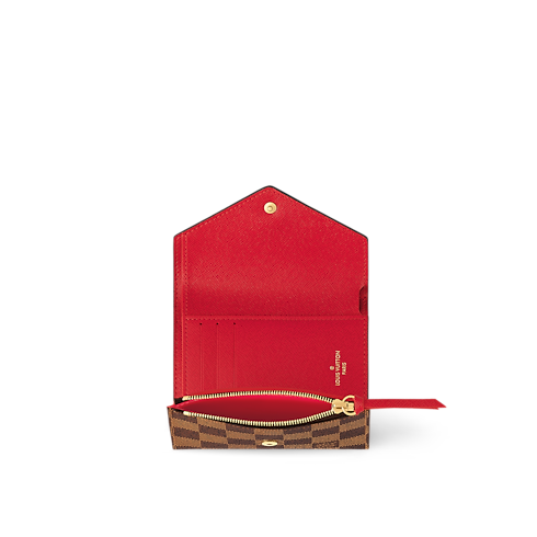 กระเป๋าสตางค์รุ่น Victorine Damier Ebene in ผู้หญิง's กระเป๋าสตางค์และผลิตภัณฑ์เครื่องหนังขนาดเล็ก กระเป๋าสตางค์สำหรับผู้หญิง collections by Louis Vuitton (การย่อ/ขยายผลิตภัณฑ์)