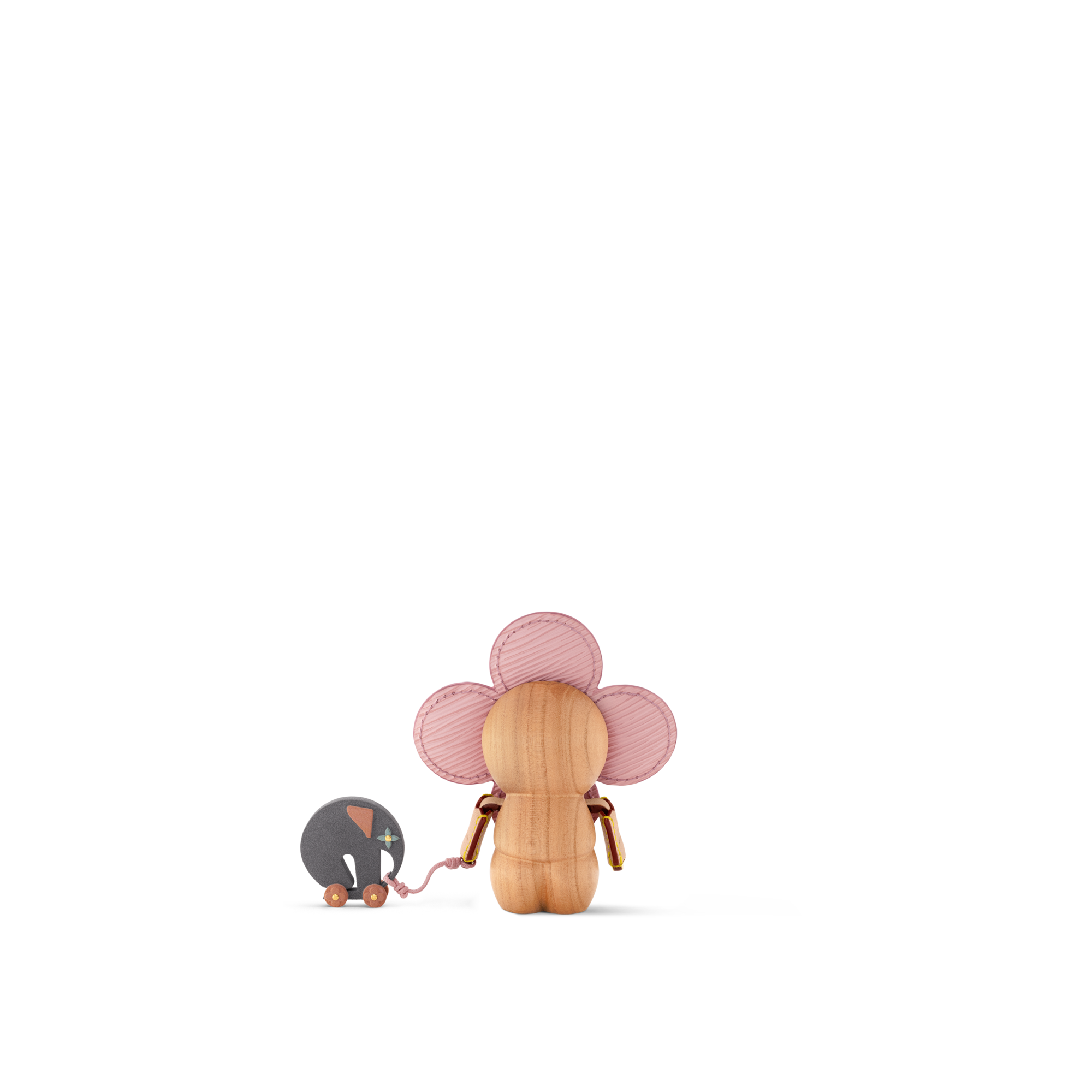 ตุ๊กตา Vivienne Mini Baby Pale Rose . in ทรังก์ การเดินทาง และ บ้าน