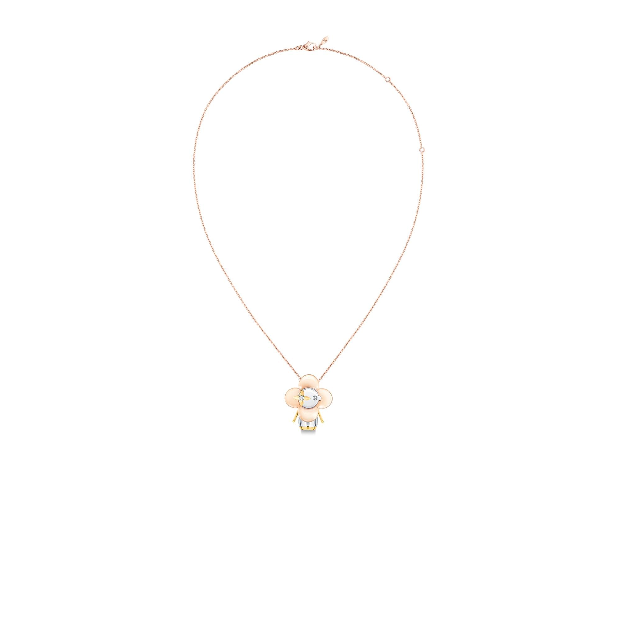 จี้ Vivienne, เพชรและทองคำ 3 ชนิด  in จิวเวลรี่
