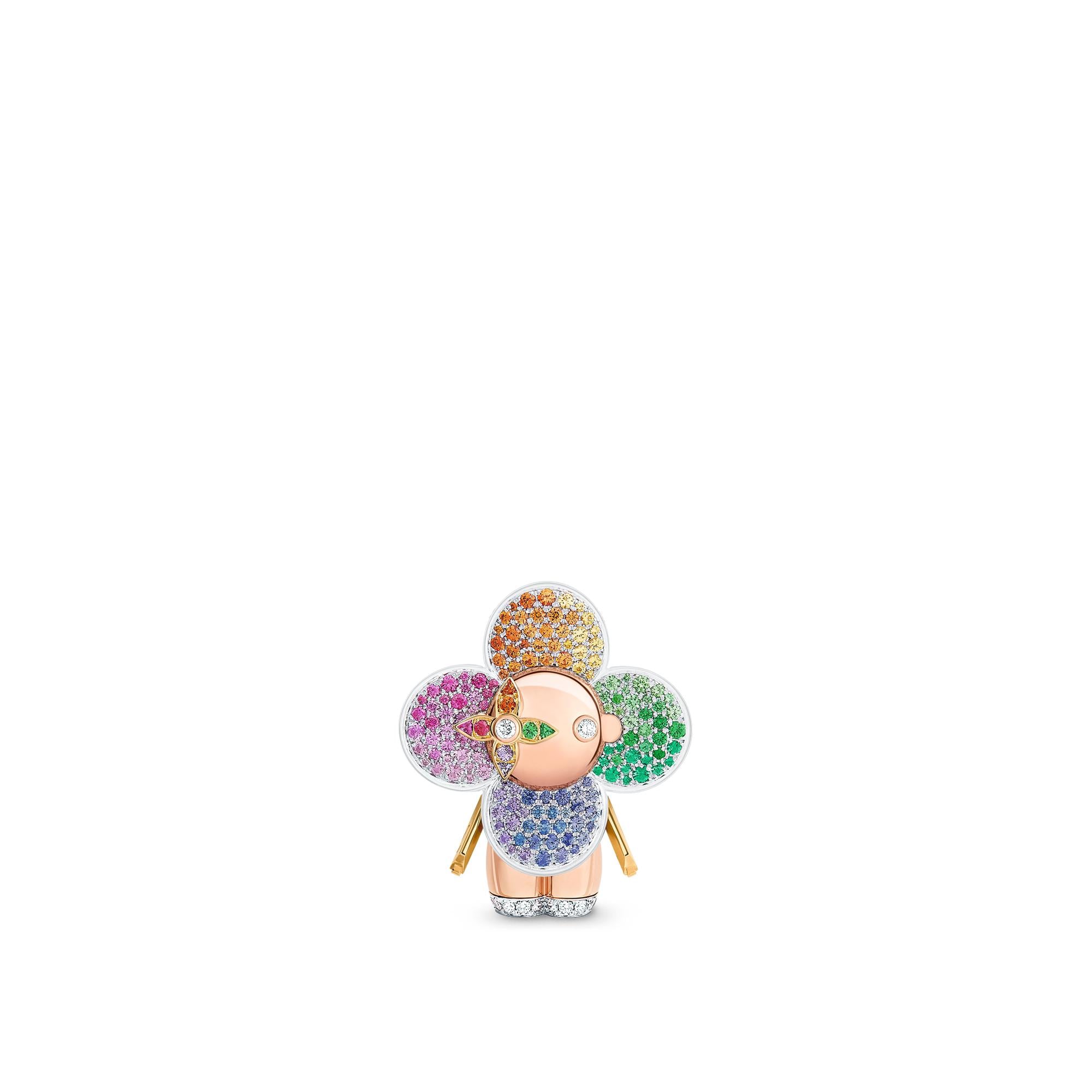 จี้ Vivienne Rainbow ทอง 3 ประเภท, เพชร และอัญมณีหลากสี  in จิวเวลรี่