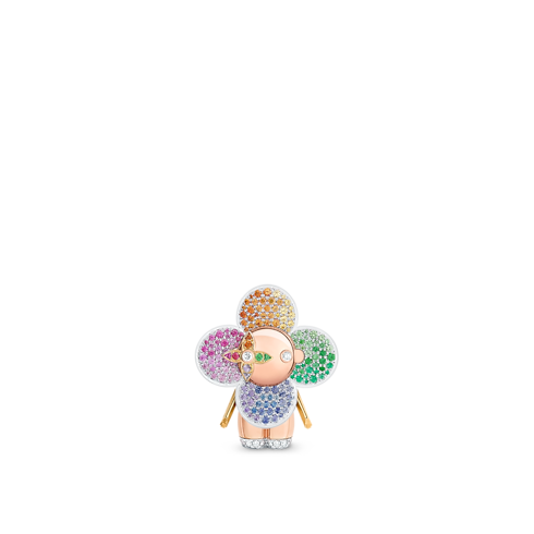 จี้ Vivienne Rainbow ทอง 3 ประเภท, เพชร และอัญมณีหลากสี in จิวเวลรี่'s หมวดหมู่ ไฟน์จิวเวลรี่ทั้งหมด collections by Louis Vuitton (การย่อ/ขยายผลิตภัณฑ์)