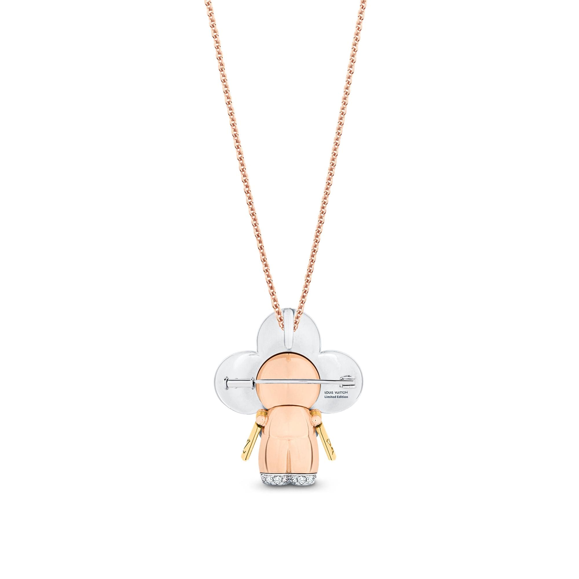 จี้ Vivienne Rainbow ทอง 3 ประเภท, เพชร และอัญมณีหลากสี  in จิวเวลรี่