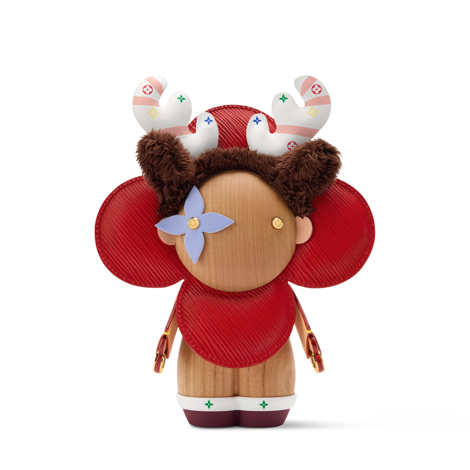 ตุ๊กตา Vivienne Reindeer . in ทรังก์ การเดินทาง และ บ้าน