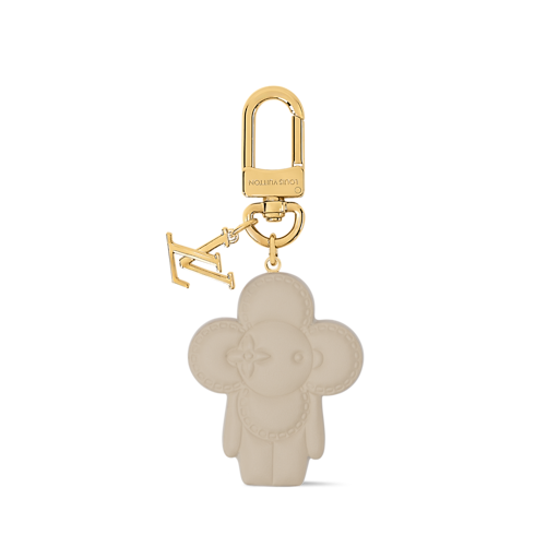 ชาร์มห้อยกระเป๋ารุ่น Vivienne White Chocolate front view