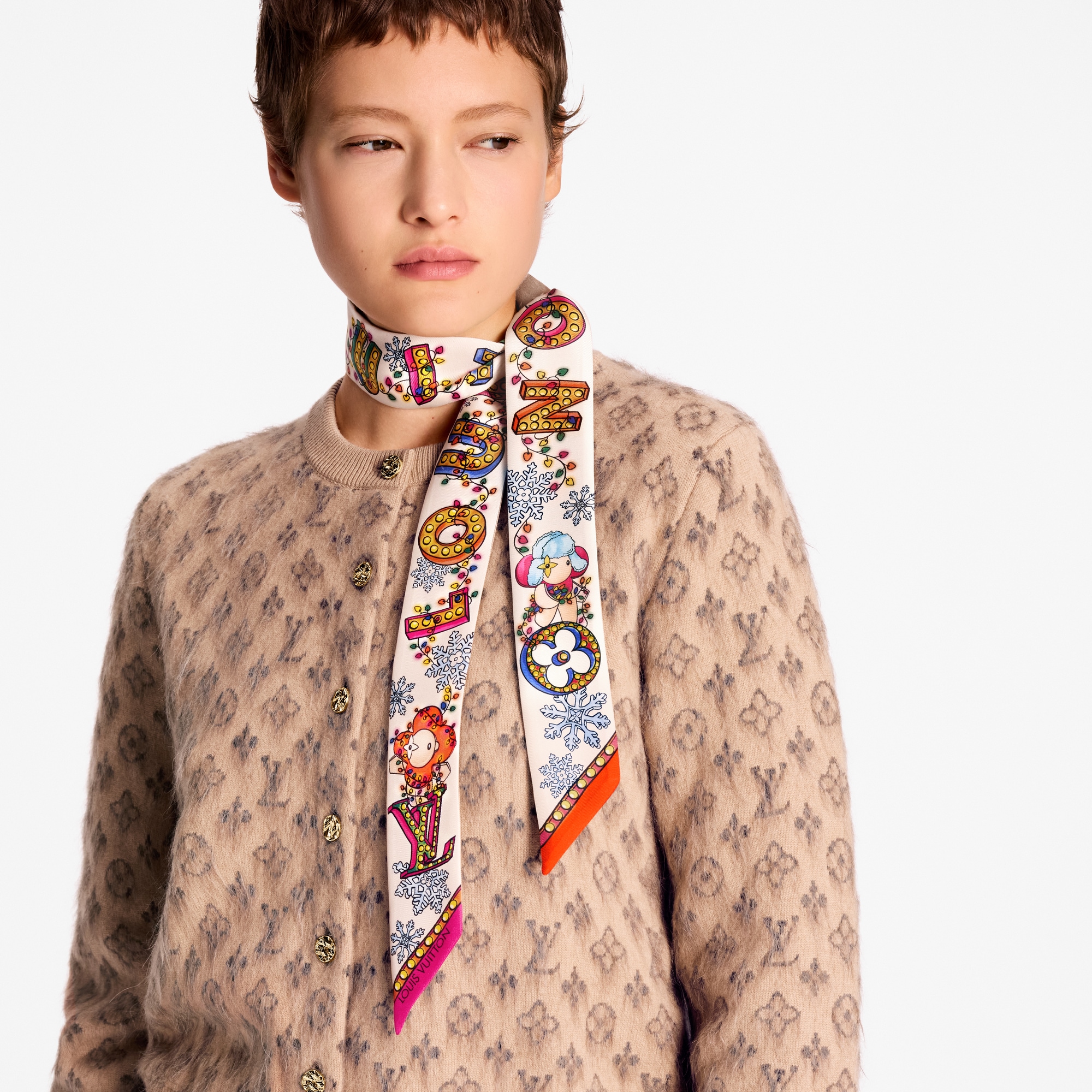 ผ้า BB Bandeau รุ่น Vivienne Winter Celebration . in ผู้หญิง