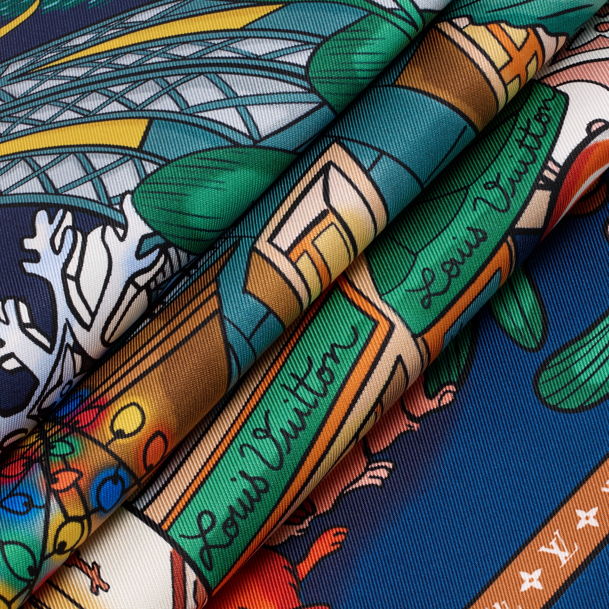 ผ้า Square รุ่น Vivienne Winter Celebration 90 . in ผู้หญิง