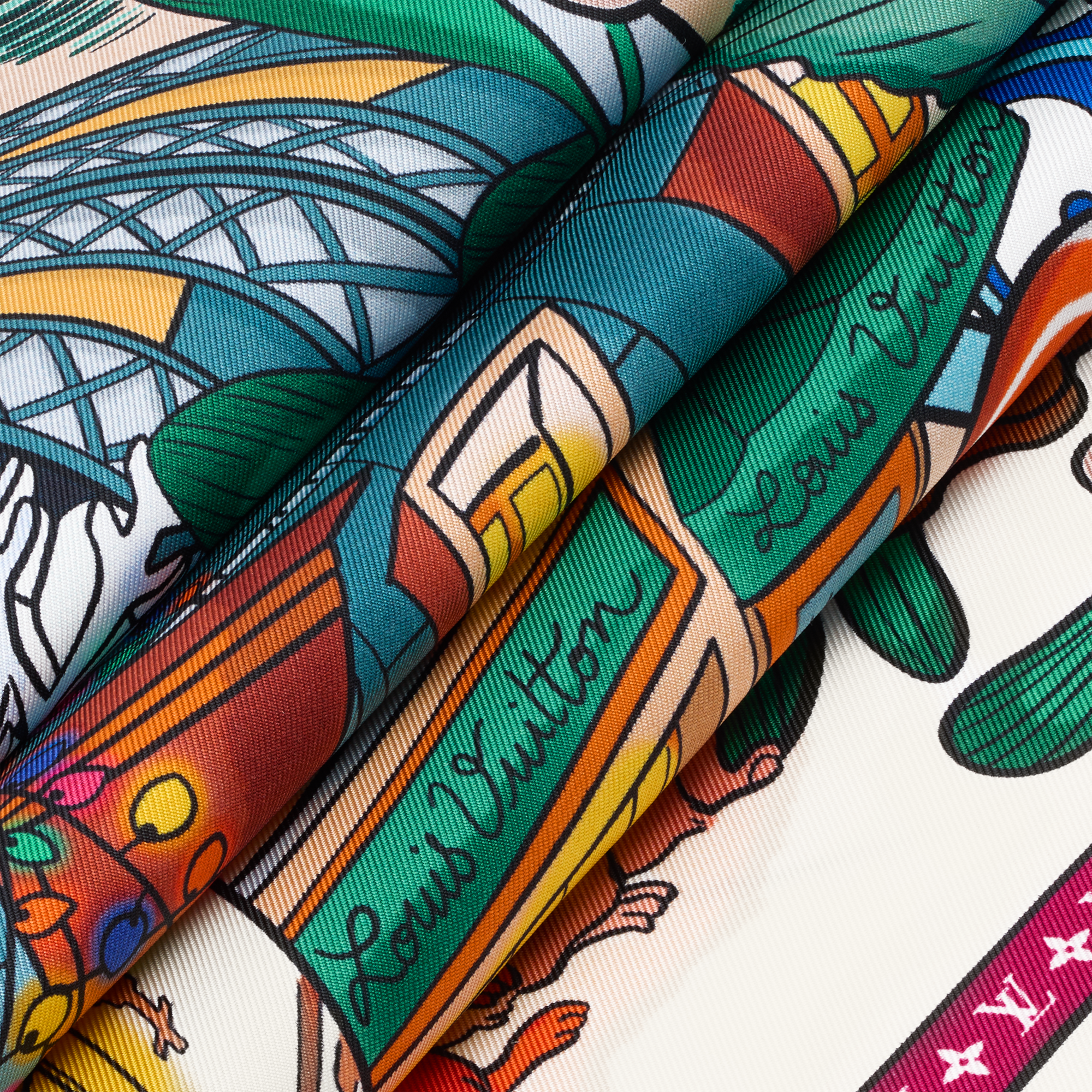 ผ้า Square รุ่น Vivienne Winter Celebration 90 . in ผู้หญิง