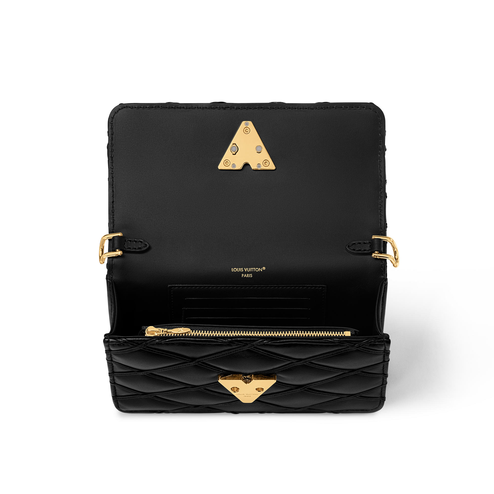 กระเป๋าสตางค์สายโซ่รุ่น GO-14 Malletage in ผู้หญิง