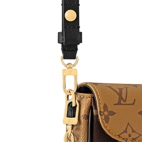 กระเป๋าสตางค์สายโซ่รุ่น Ivy Monogram Reverse แคนวาส in ผู้หญิง's กระเป๋าสตางค์และผลิตภัณฑ์เครื่องหนังขนาดเล็ก กระเป๋าสตางค์สะพายข้างสำหรับผู้หญิง collections by Louis Vuitton (การย่อ/ขยายผลิตภัณฑ์)