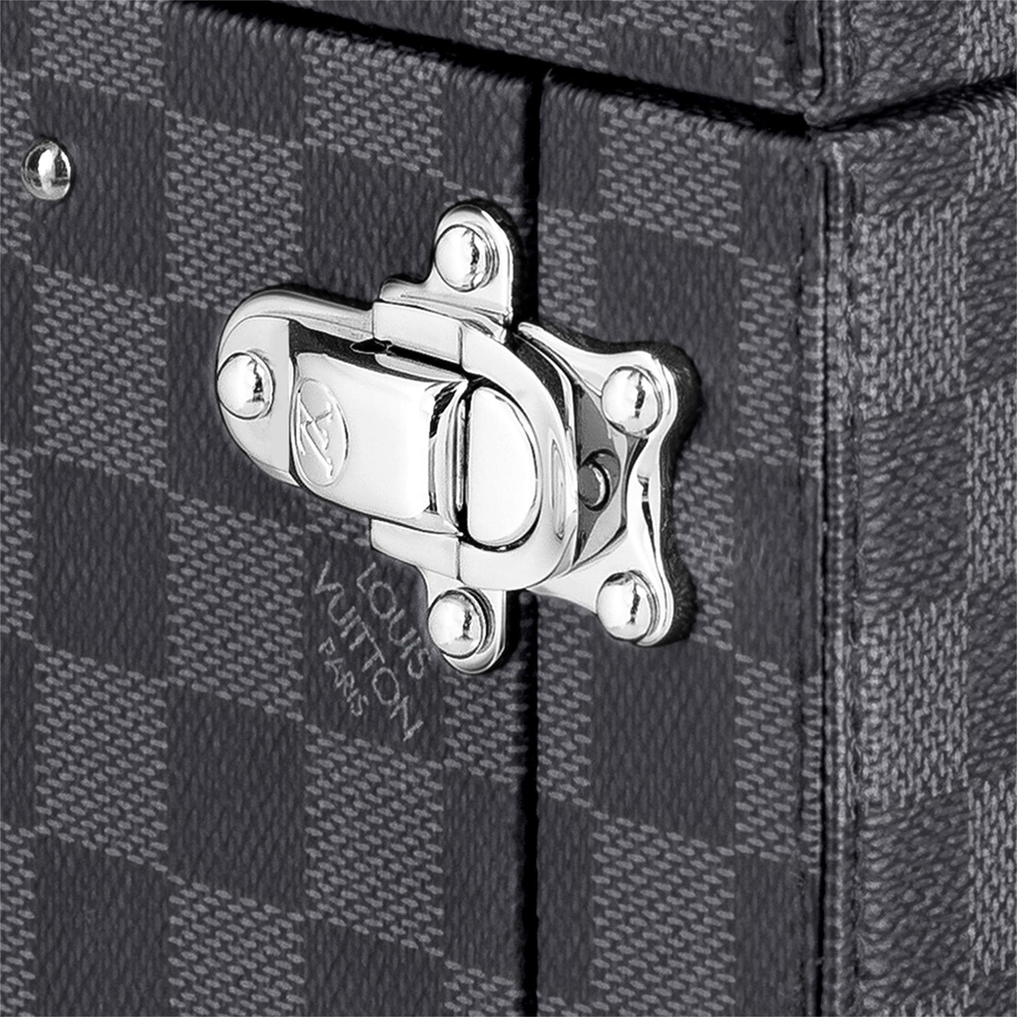 ทรังก์ใส่นาฬิกา Damier Graphite แคนวาส in ผู้ชาย