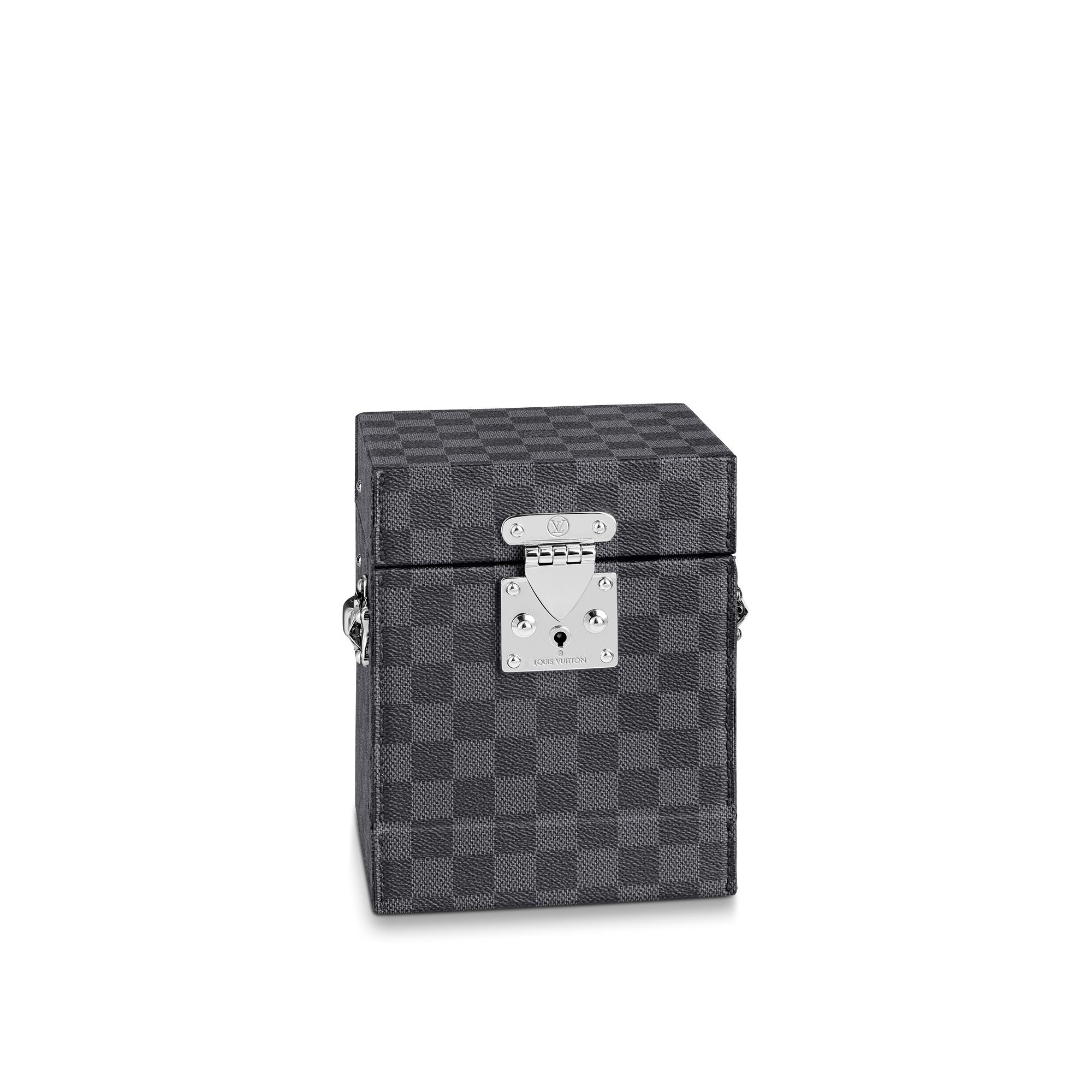 ทรังก์ใส่นาฬิกา Damier Graphite แคนวาส in ผู้ชาย