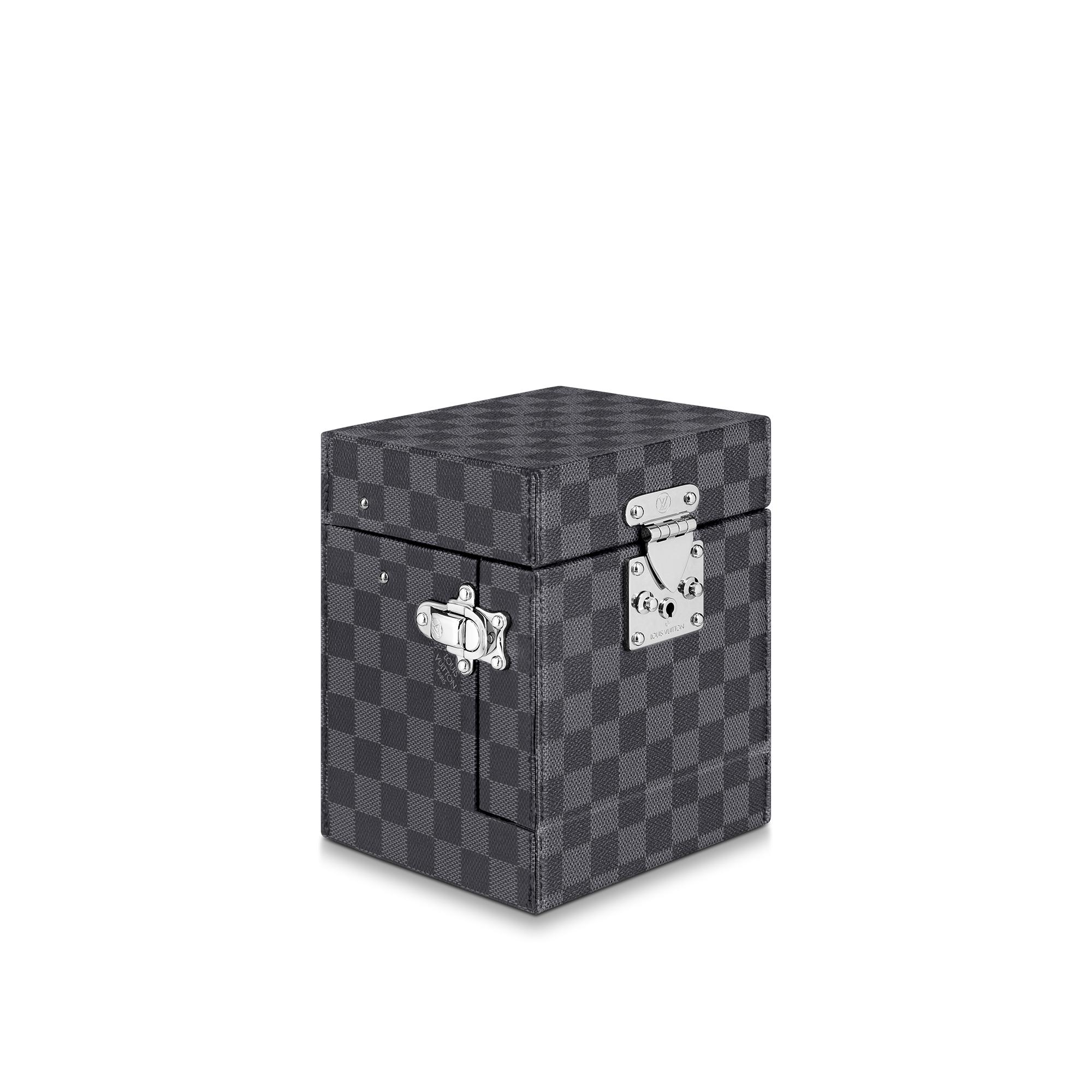 ทรังก์ใส่นาฬิกา Damier Graphite แคนวาส in ผู้ชาย