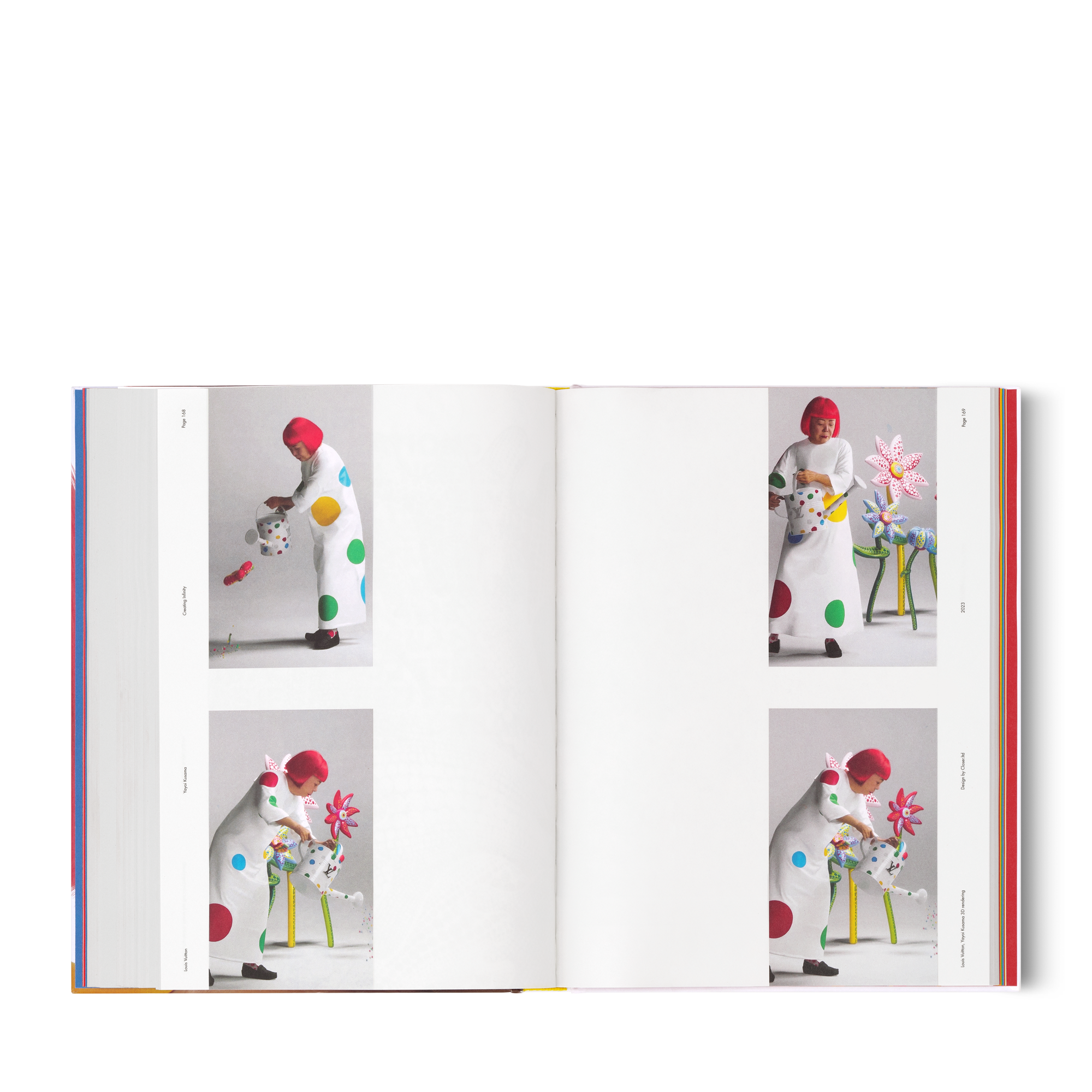 หนังสือ Yayoi Kusama x Louis Vuitton: Creating Infinity  in ทรังก์ การเดินทาง และ บ้าน