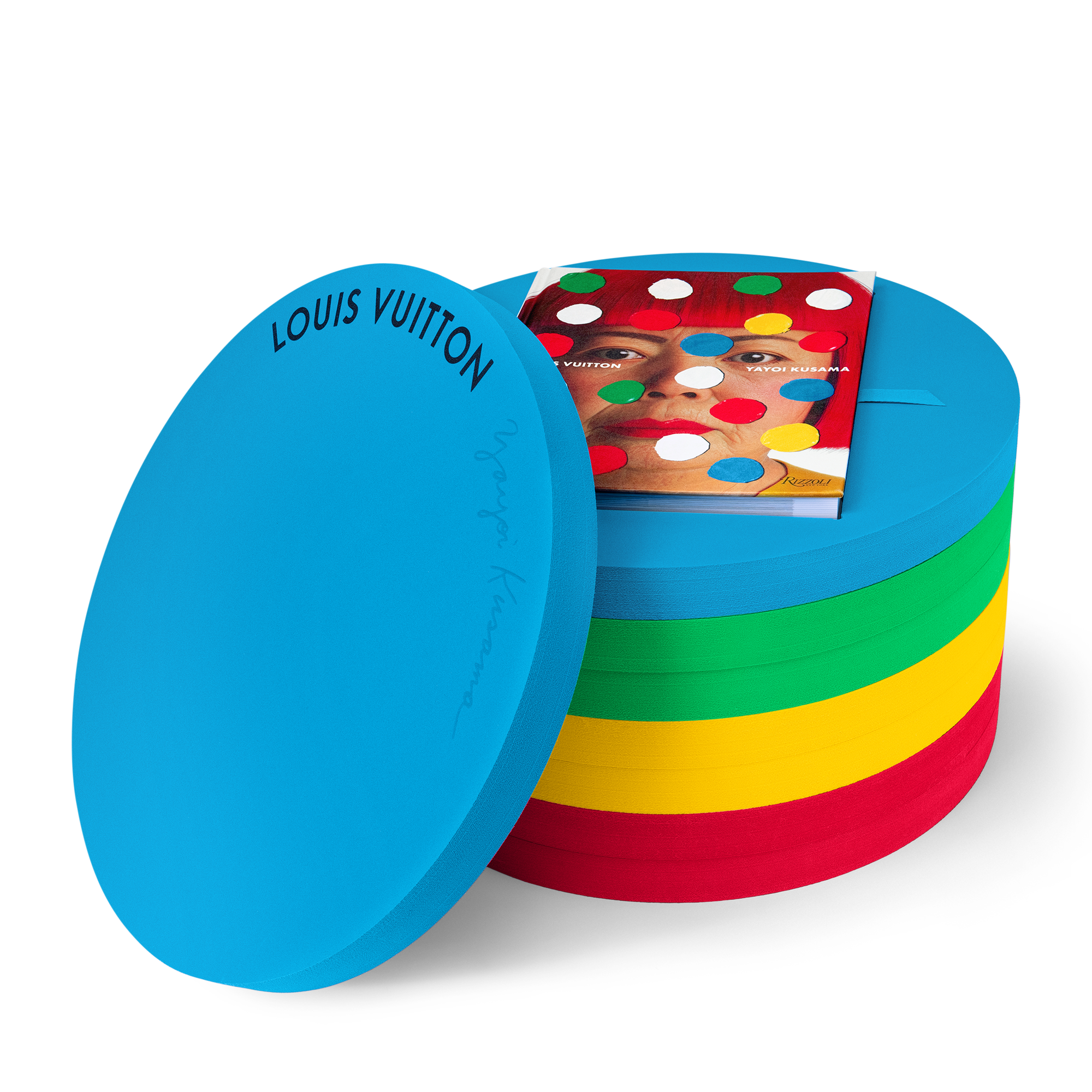 หนังสือ Yayoi Kusama x Louis Vuitton: Creating Infinity  in ทรังก์ การเดินทาง และ บ้าน