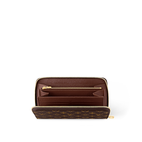 กระเป๋าสตางค์รุ่น Zippy Organizer Monogram แคนวาส in Super Lucky Day's For Him } collections by Louis Vuitton (การย่อ/ขยายผลิตภัณฑ์)