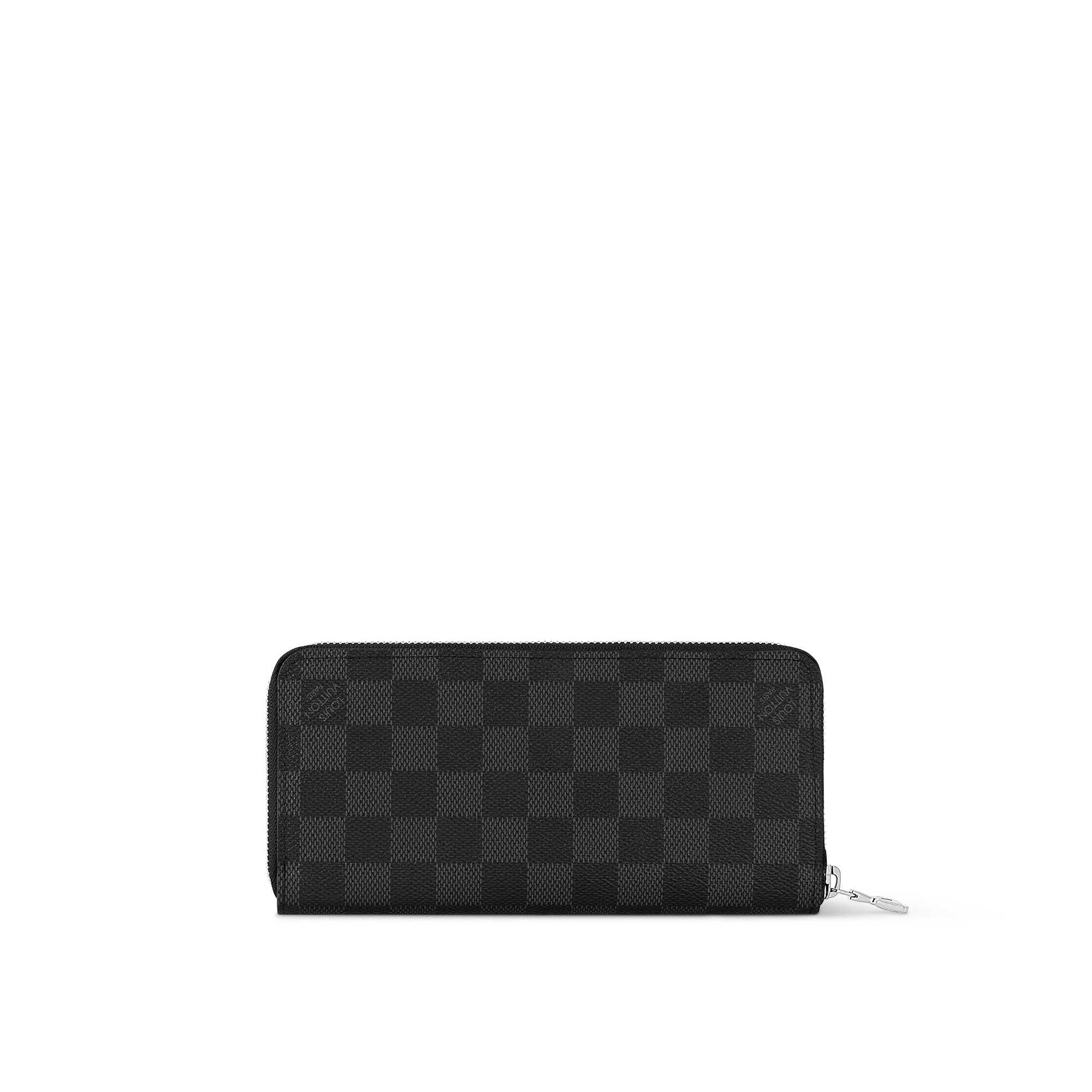 กระเป๋าสตางค์รุ่น Zippy Horizontal Damier Graphite in Super Lucky Day